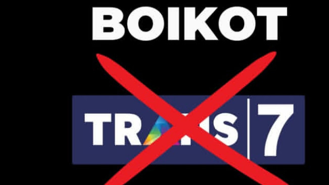 Boikot Trans7 sempat beredar luas di media sosial usai tayangan pesantren. [Instagram]